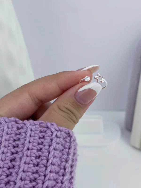 Anel falange estrela - Imagem 2